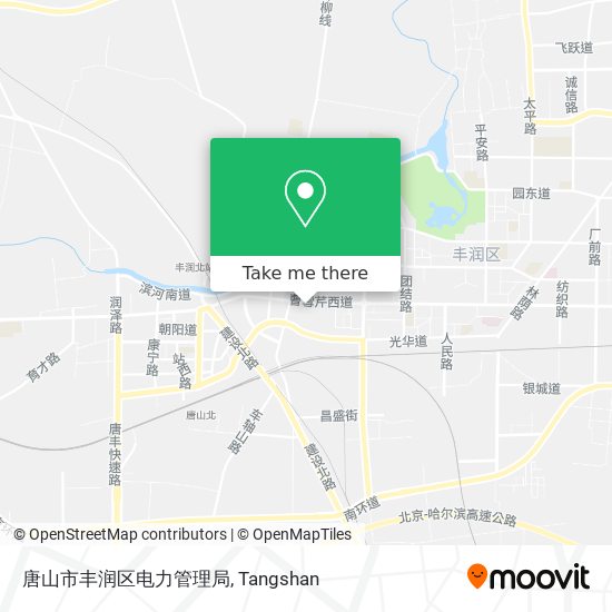 唐山市丰润区电力管理局 map