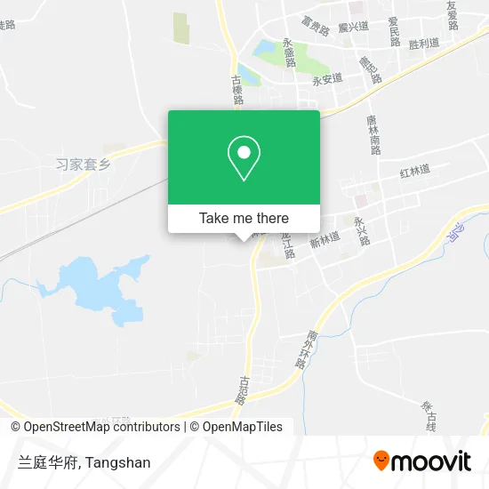 兰庭华府 map