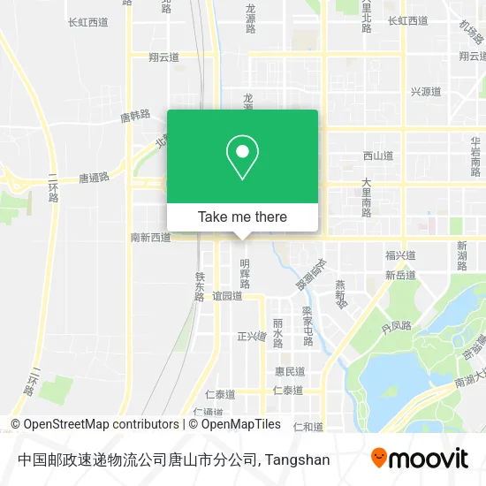 中国邮政速递物流公司唐山市分公司 map