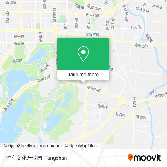 汽车文化产业园 map