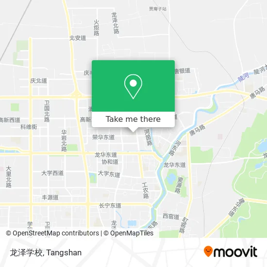龙泽学校 map