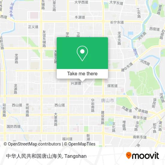 中华人民共和国唐山海关 map