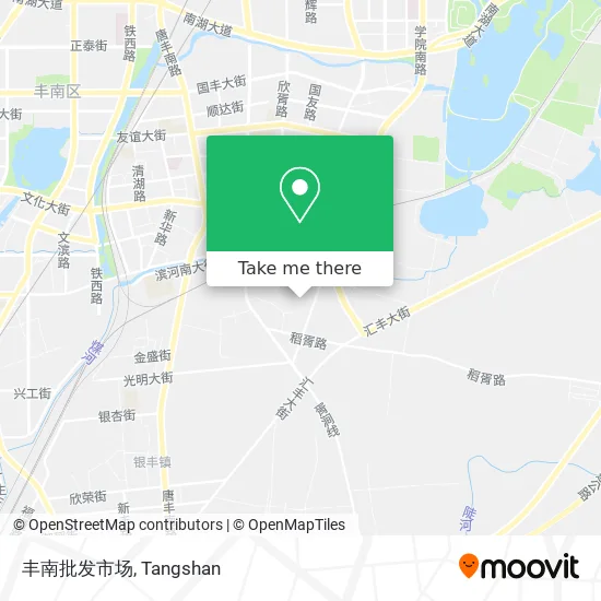 丰南批发市场 map