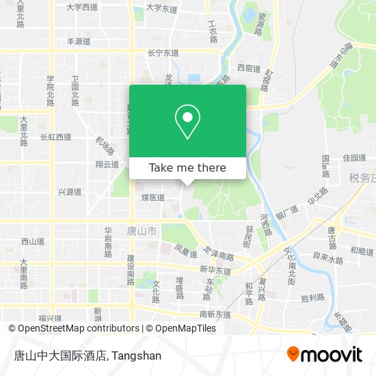 唐山中大国际酒店 map