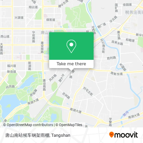 唐山南站候车钢架雨棚 map