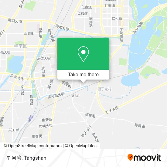 星河湾 map