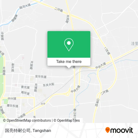国亮特耐公司 map