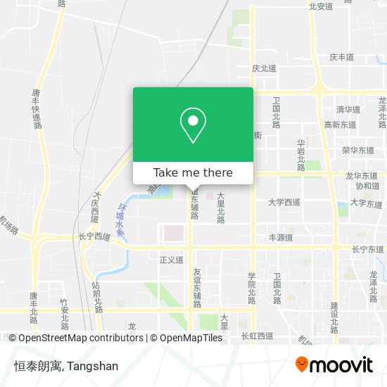 恒泰朗寓 map