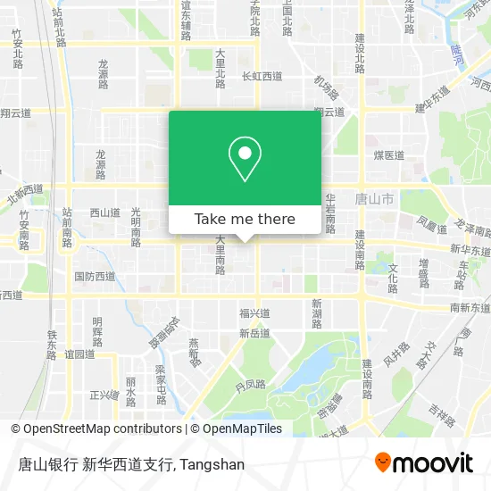 唐山银行 新华西道支行 map