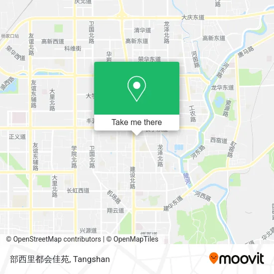 部西里都会佳苑 map