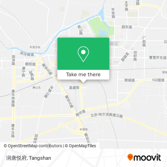 润唐悦府 map