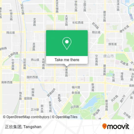 正欣集团 map