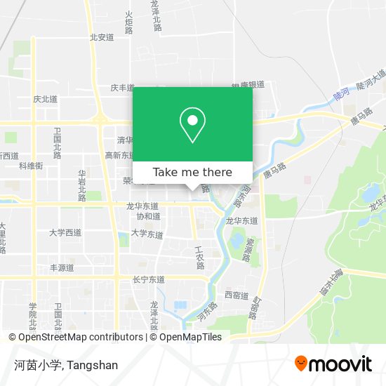 河茵小学 map