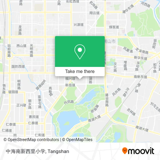 中海南新西里小学 map