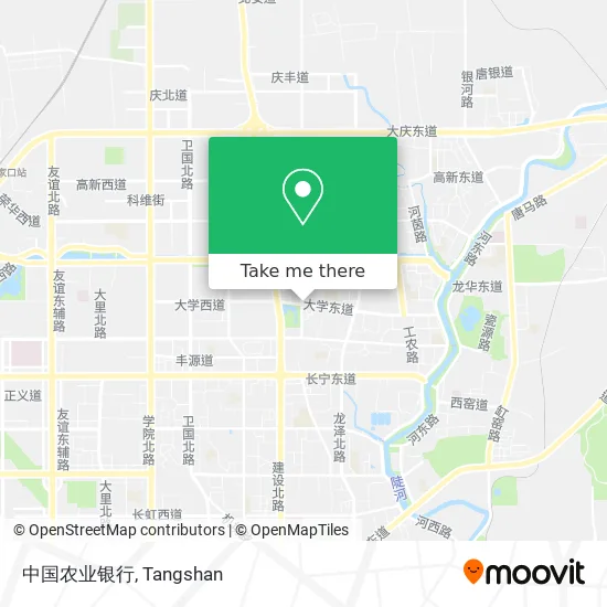中国农业银行 map