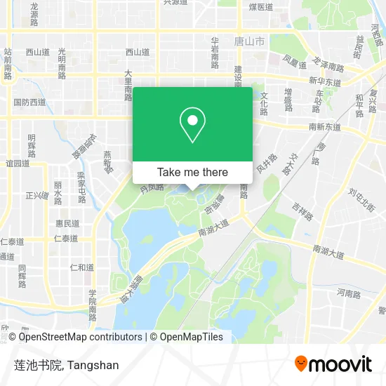 莲池书院 map