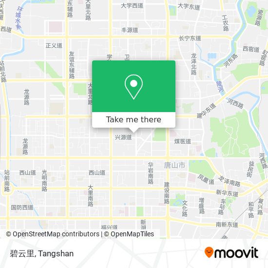 碧云里 map