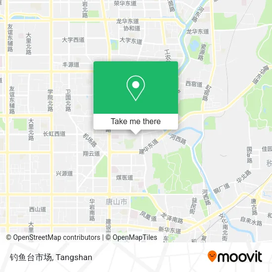 钓鱼台市场 map