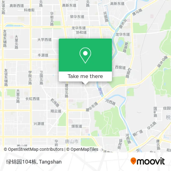 绿锦园104栋 map
