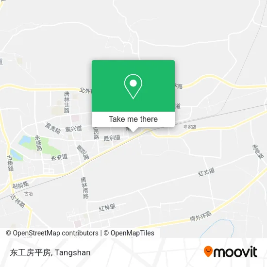 东工房平房 map