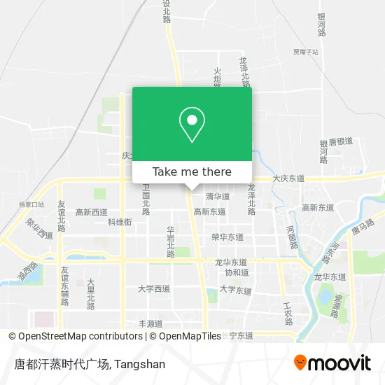 唐都汗蒸时代广场 map