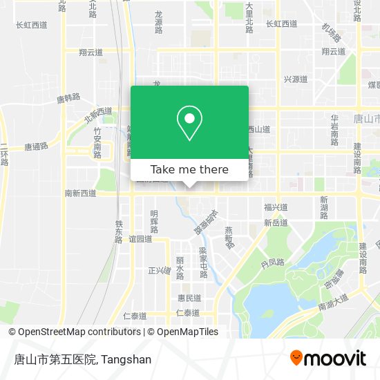 唐山市第五医院 map