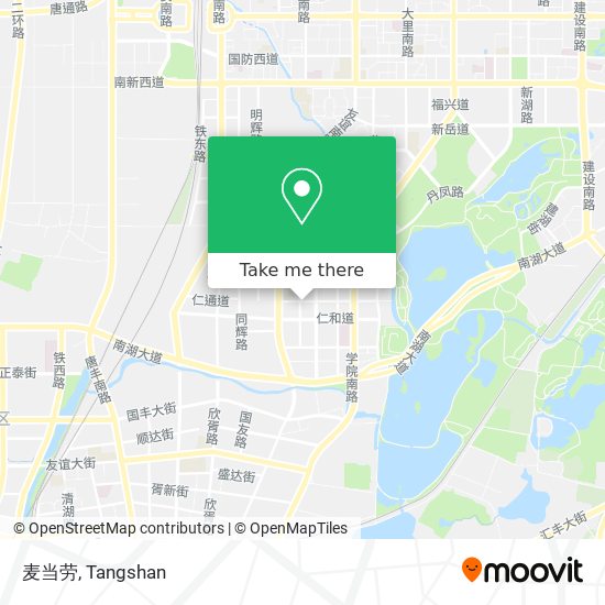 麦当劳 map