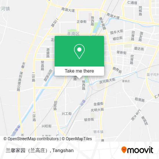 兰馨家园（兰高庄） map