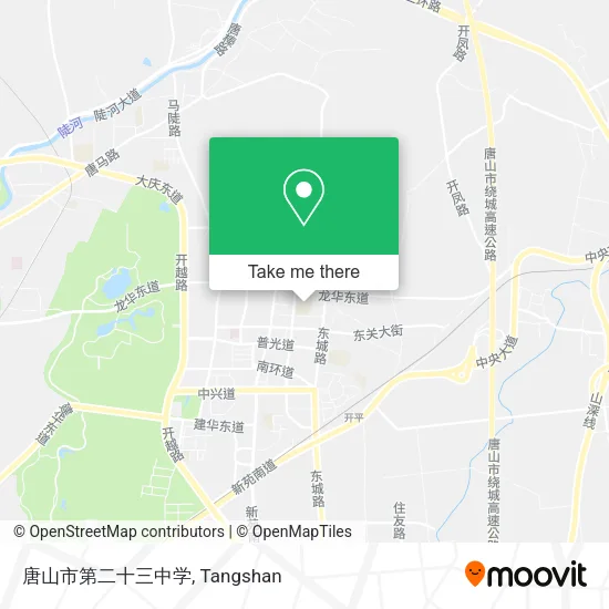 唐山市第二十三中学 map