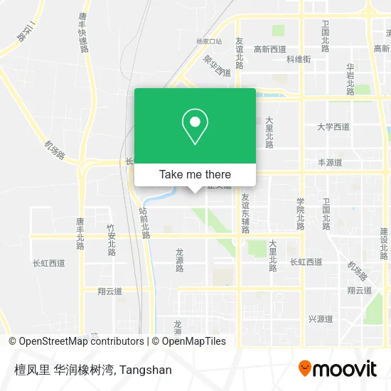 檀凤里 华润橡树湾 map