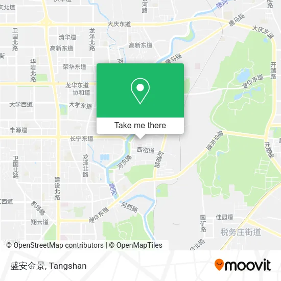 盛安金景 map