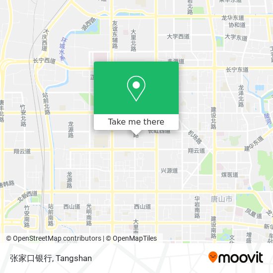 张家口银行 map