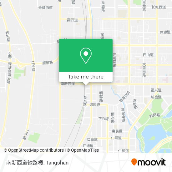 南新西道铁路楼 map