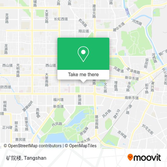 矿院楼 map