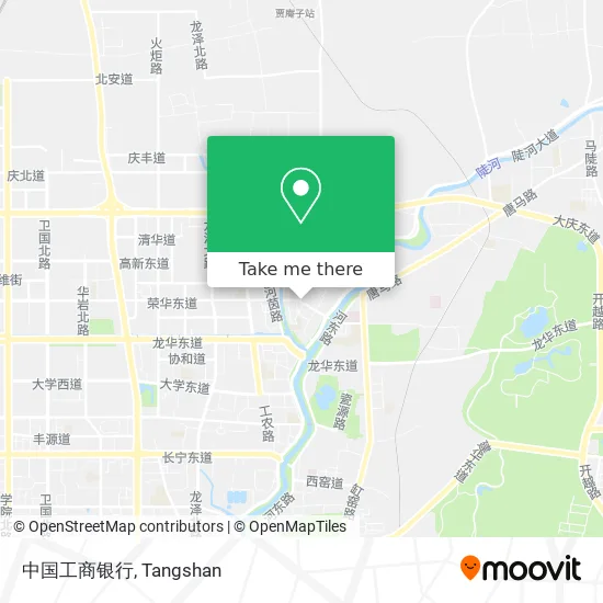 中国工商银行 map
