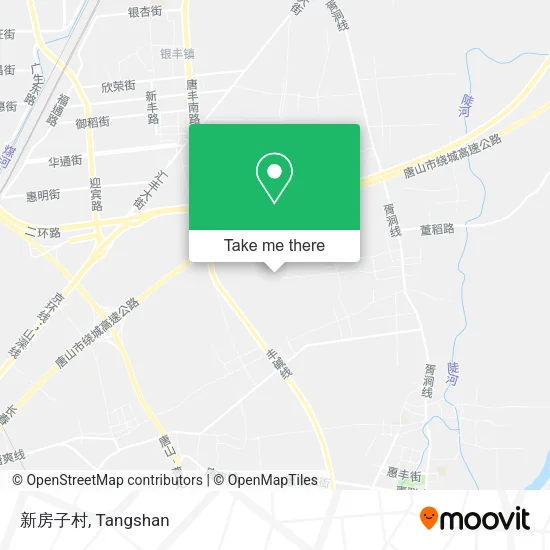 新房子村 map