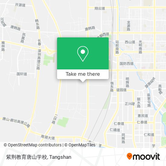 紫荆教育唐山学校 map