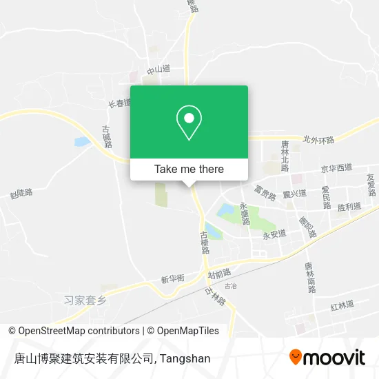 唐山博聚建筑安装有限公司 map
