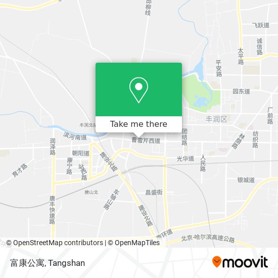 富康公寓 map