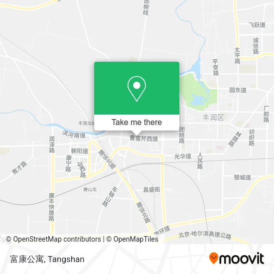 富康公寓 map