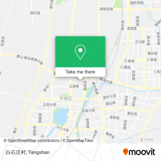 白石庄村 map