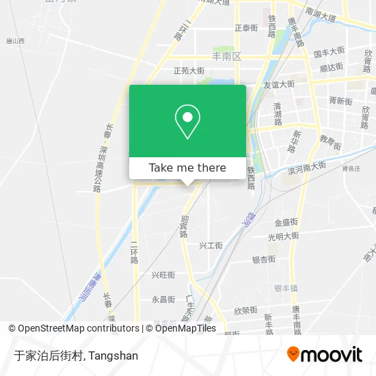 于家泊后街村 map