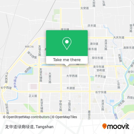 龙华道绿廊绿道 map