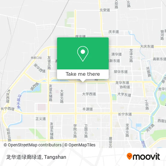 龙华道绿廊绿道 map