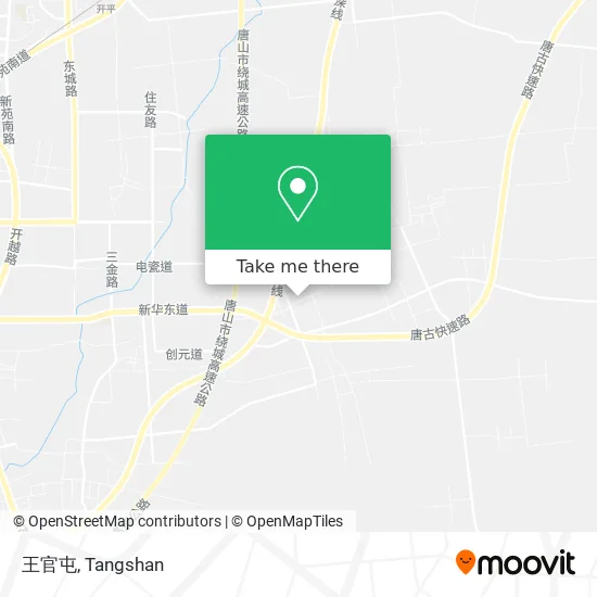 王官屯 map