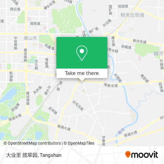 大业里 揽翠园 map