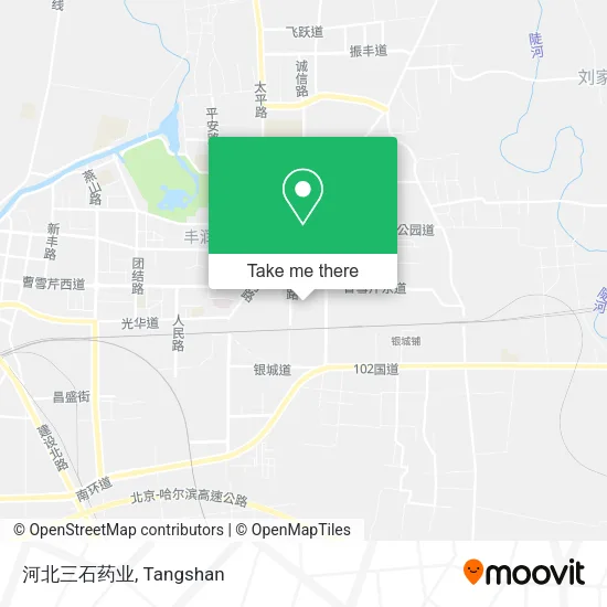 河北三石药业 map