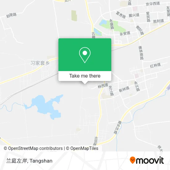 兰庭左岸 map