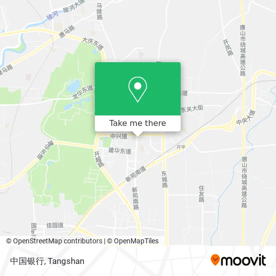 中国银行 map