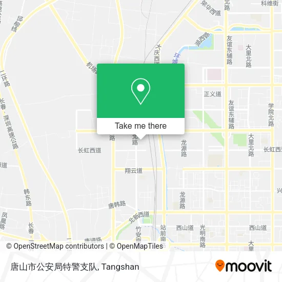 唐山市公安局特警支队 map